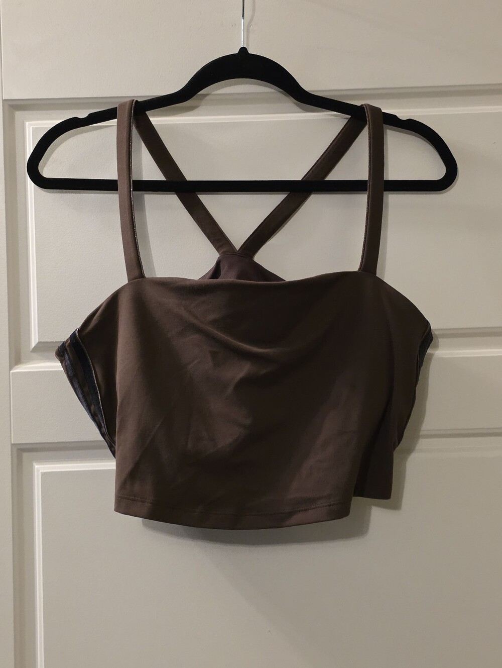 All in Motion Brown Crossback Every Day Soft Sports Bra In Size XXL NWOT